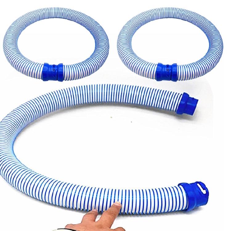 3pcs Reinforced Pool Cleaner Hose Abrasion Resistant Spirals Wound Pool Hose for Robotic Automatic Pool Vacuums