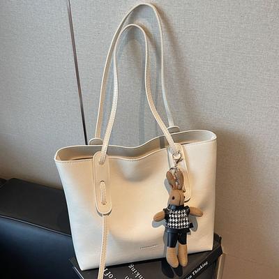 Retro Umhängetasche mit großem Fassungsvermögen, Damen neue trendige Mode Schultertasche, lässige Klasse Pendler Tragetasche