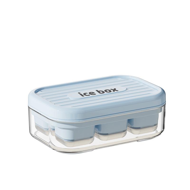 Food-grade Large-capacity Covered Ice Cube Mould for Home Use