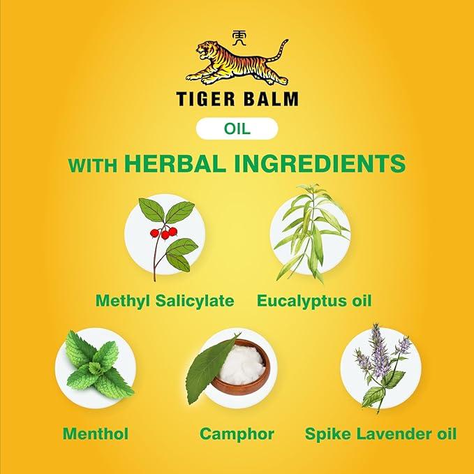 Balm Ayurvedic Pain Relief Oil 28ml | Effective Relief from Headache, Stuffy Nose, Travel Sickness, Dizziness and Insect Bites