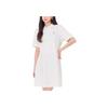 New MLB SS24 Short Sleeved Dresses Women's Cream 3FOPB0543-43CRS