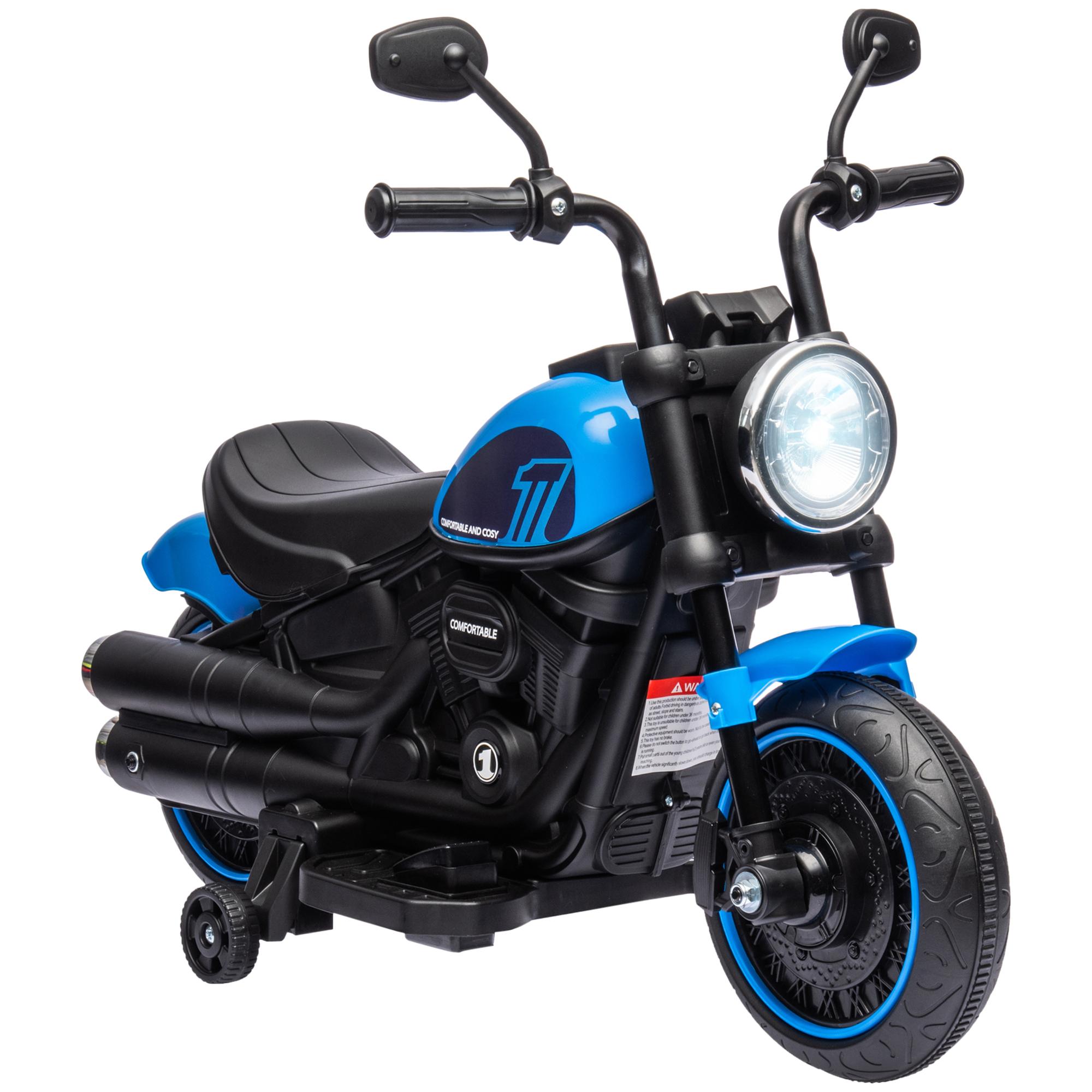 Electric motorcycle for children, 3 km/h