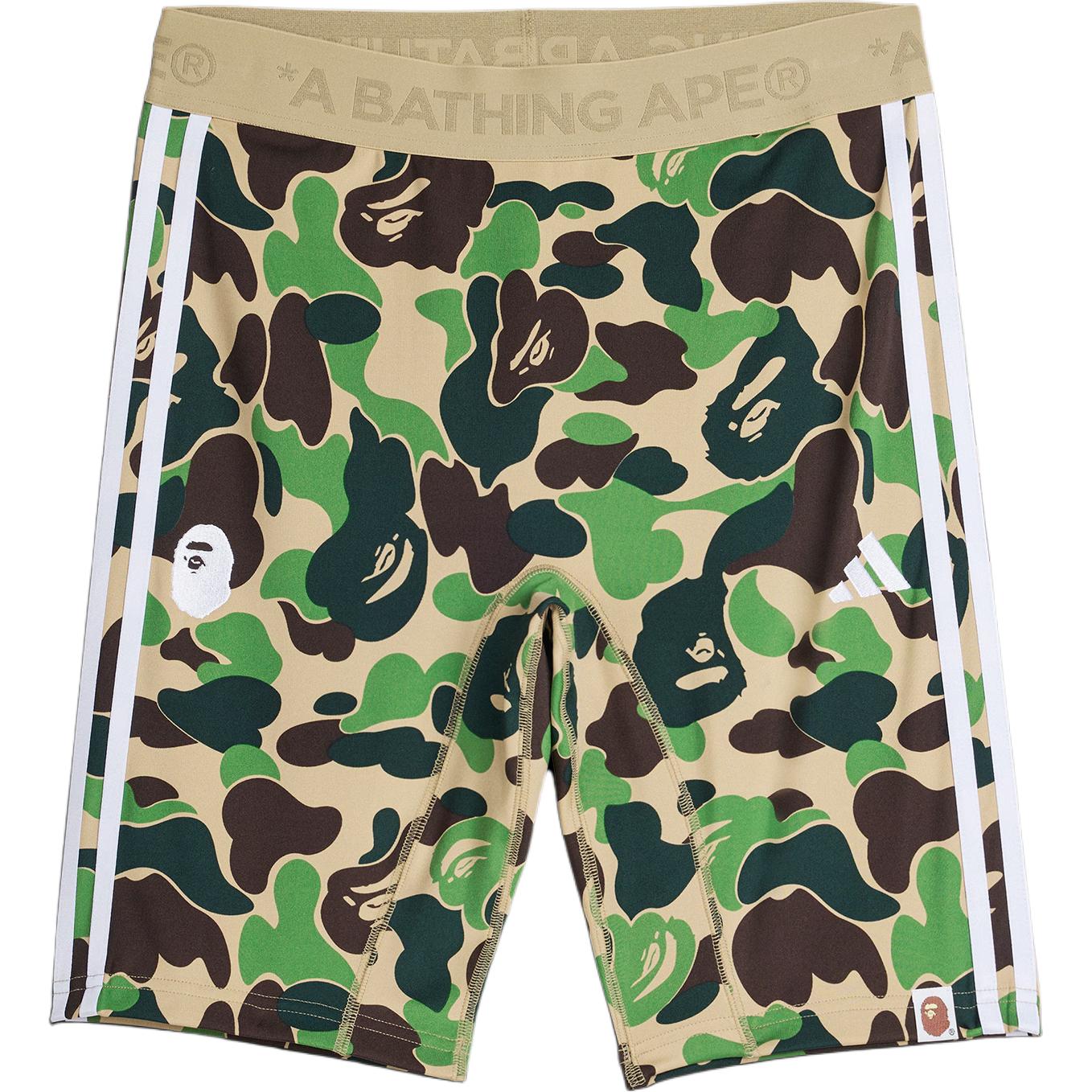 

New Adidas x A BATHING APE FB TIGHTS Sports Shorts Unisex KB2206 M