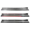 Hot Sale Car Side Skirt Adjustable Bumper Carbon Fiber Modifiedextension Rocker Plate Lip For Kia For Ford For Mazda For BMW