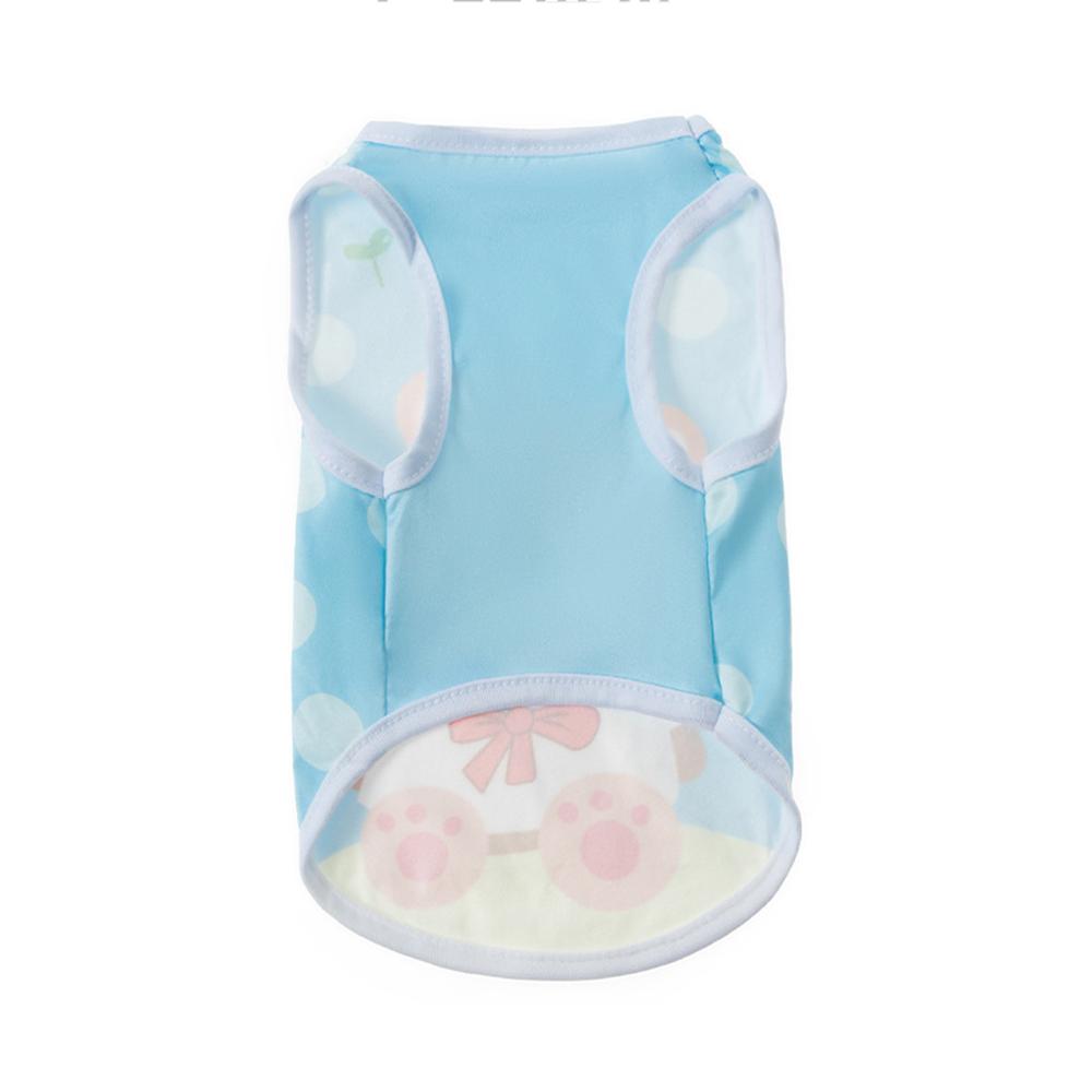 Summer Puppy Dog Vest for Small Dogs Animals Print Pet Clothes Yorkshire Schnauzer Pug Shirts Mascotas Costume Ropa Para Perro