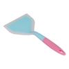 Cooking Spatula Transparent Twocolor Silicone Wide Mouth Frying Spatula Pancakes Fried Shovel for Home Kitchen