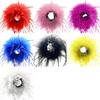Fashionable Feathered Cuffs Band Removable Slap Bracelets for Women Cosplay Costume Music Festival Occasion