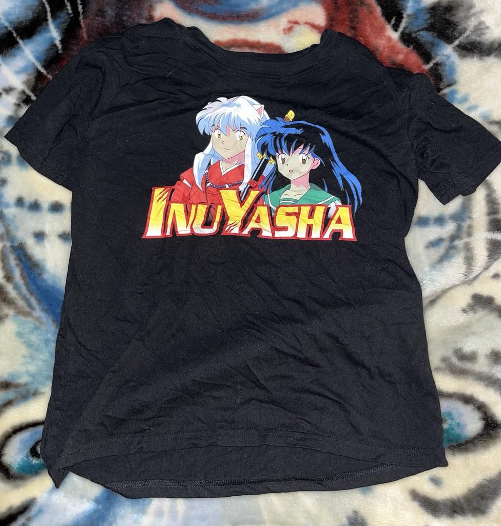 Inuyasha and Kagome Higurashi Anime and Manga Inuyasha 2009 Promo Graphic Shirt