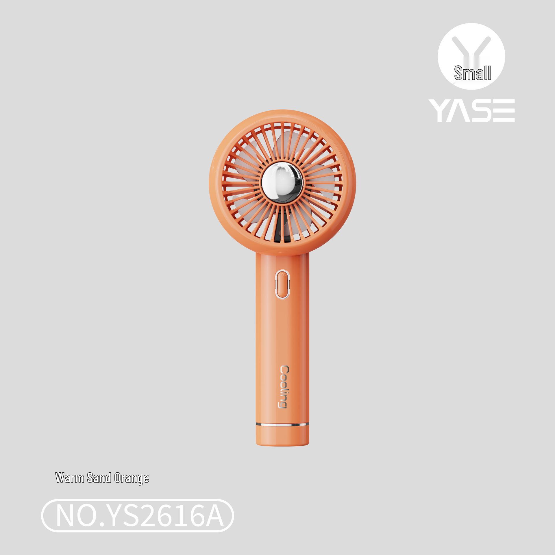 

2026 Portable Handheld USB Rechargeable Fan with High Wind Power and Custom Logo Option Customized/Wholesale/Cross-border