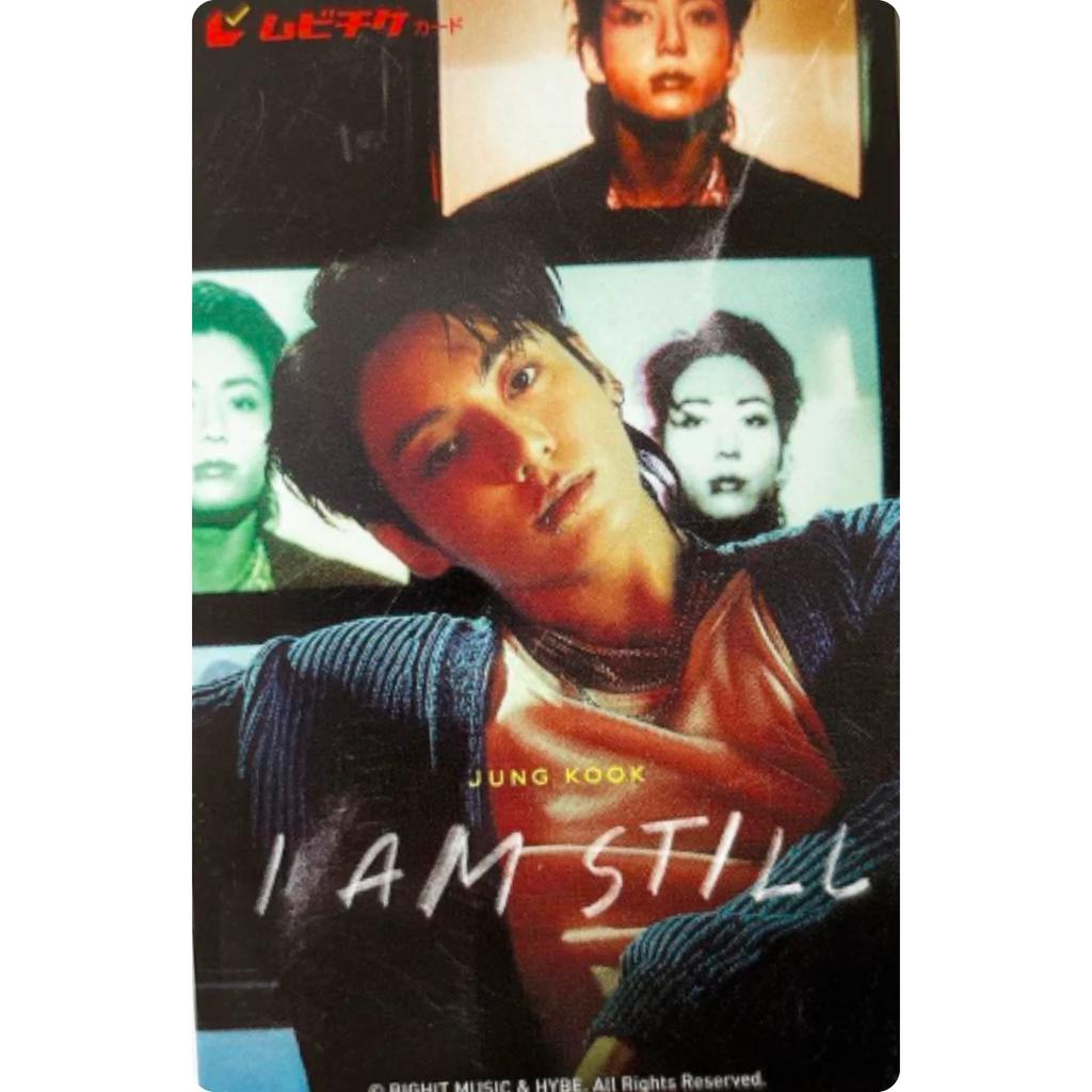 BTS JUNGKOOK L AM STILL MOVlE JAPAN BENEFlT Official Photo Card ClNEMA Jung Kook
