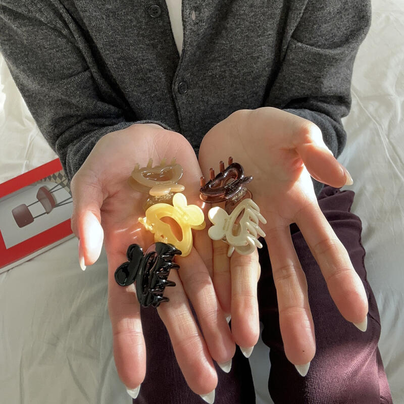 Sweet butterfly hair clip (5color) black