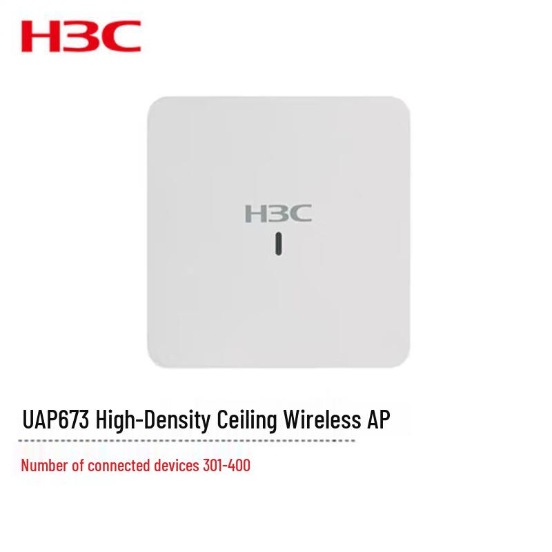 

H3C UAP673 WiFi 6 Gigabit Dual-Band Ceiling-Mount Wireless Access Point