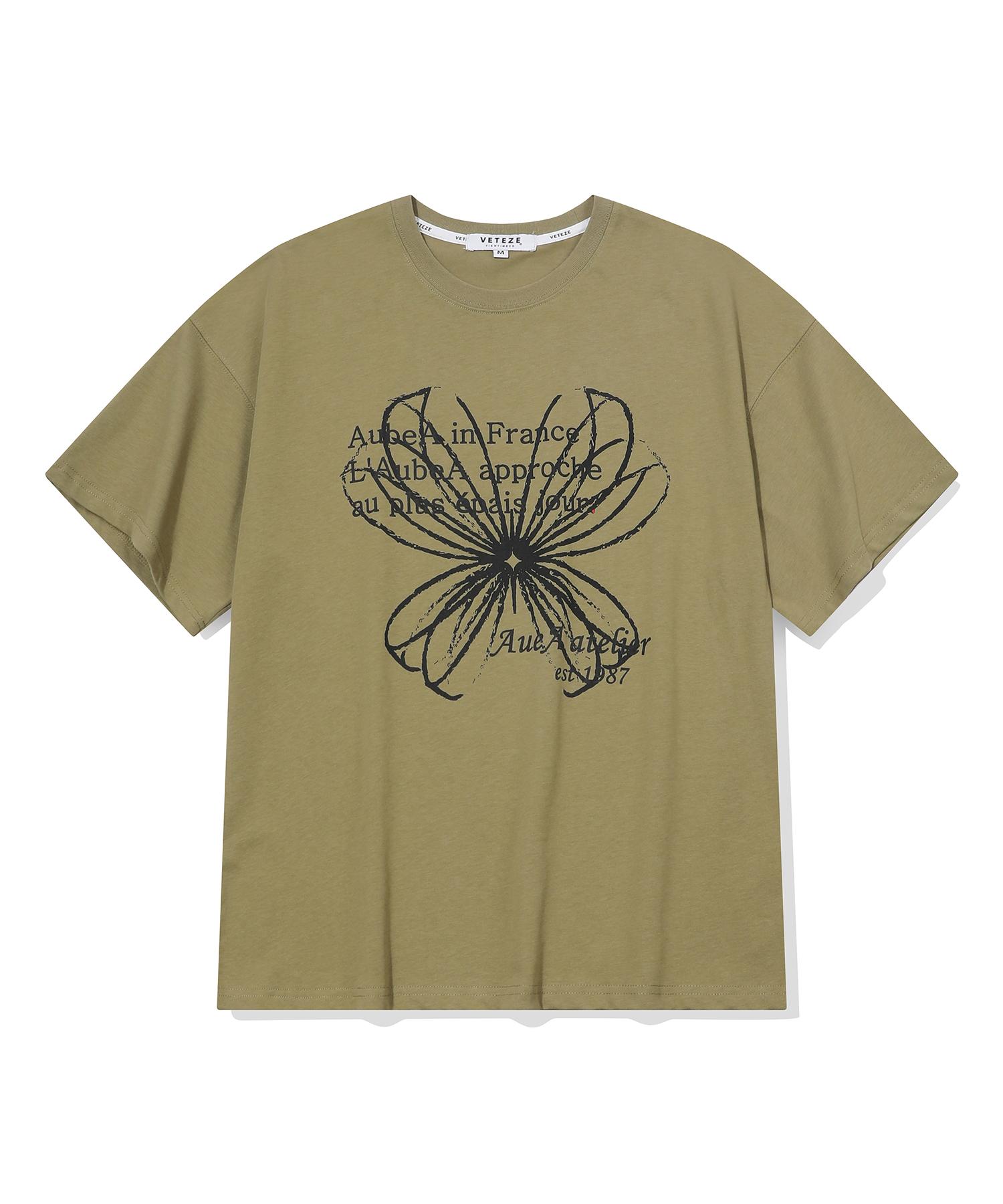 Футболка Beteje Drawing Atelier (хаки) Khaki/L