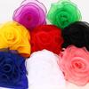 Party Headpiece Turban Cap Large Flower Beanie Cap Elegant Head Wraps  Ladies