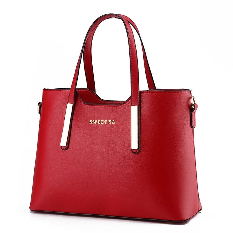 New Brand Women PU Leather Handbags Messenger Shoulder Bag for Women Tote Casual Handbag