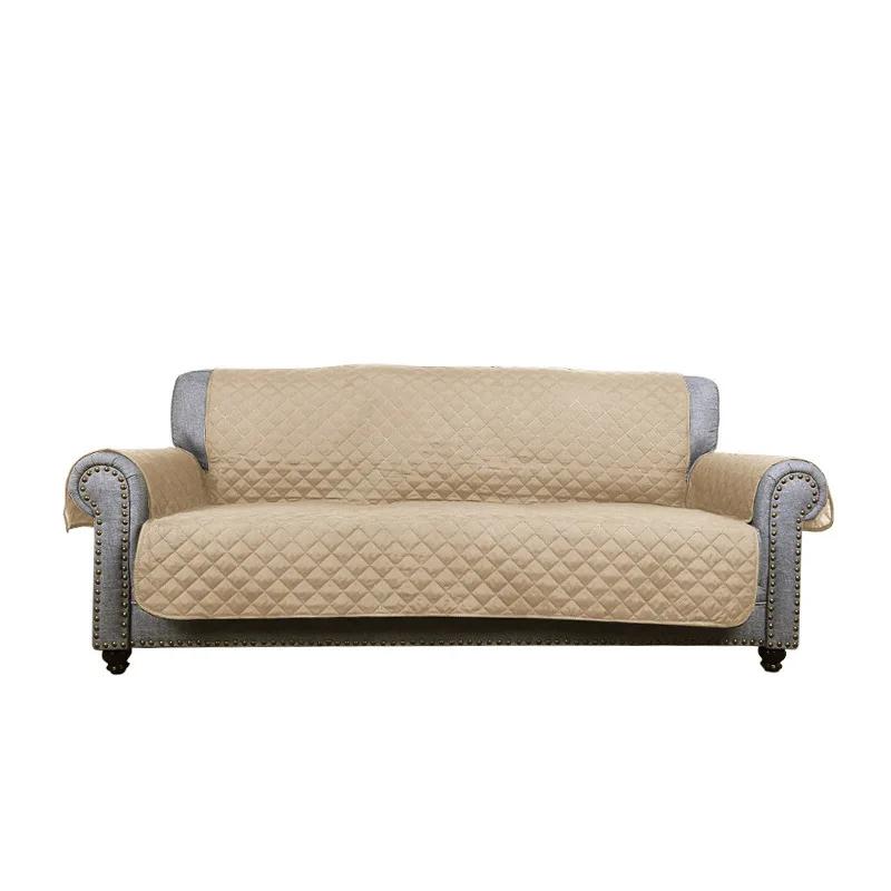 

Современные простые чехлы для диванов, водонепроницаемые износостойкие чехлы для диванов, нескользящее покрытие для диванов для детей и домашних животных, моющееся защитное покрытие для диванов 1 seat