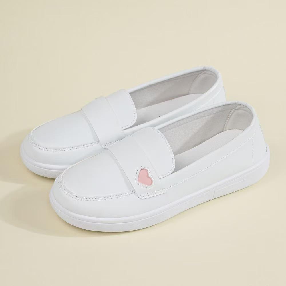 Women's White Nurse Shoes: Breathable, Soft Sole, Non-Slip, Comfortable & Anti-Odor for Medical Professionals
