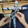 Funny GACHIAKUTA Plush Doll Flexible Iron Wire Abstract Figure Zanka Plush Toy 28cm Jabba Stuffed Doll Birthday Halloween Gift