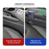 AAABT1 For Skoda Car Seat Gap Slit Organizer Leather Seat Crevice Storage Box Accessories Fabia Kamiq Superb Scala Enyaq-iV MK3 VisionS