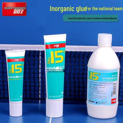 Doppelglück Tischtennis Schläger Anorganischer Gummi Klebstoff (50ml)