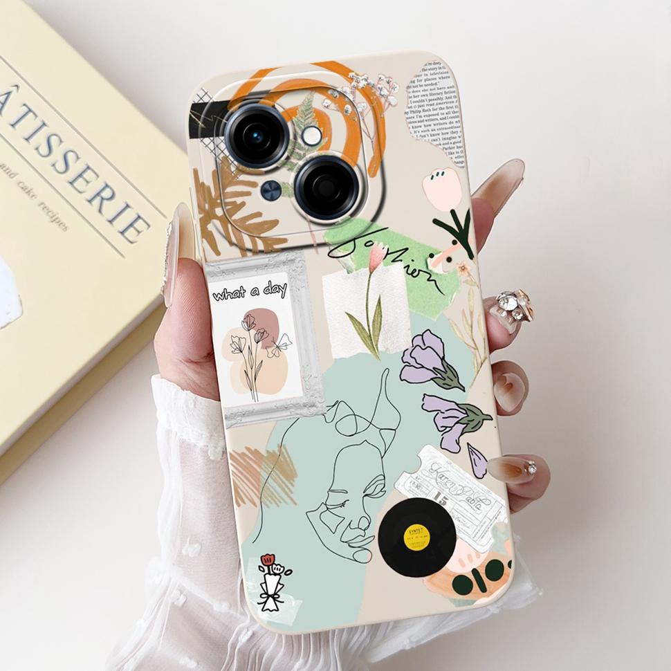 For Tecno Spark Go 1 Case Go1 Cute Cartoon Cover Soft Silicone Fundas Phone Case For Tecno SparkGo Spark Go 2025 Back Cover Capa