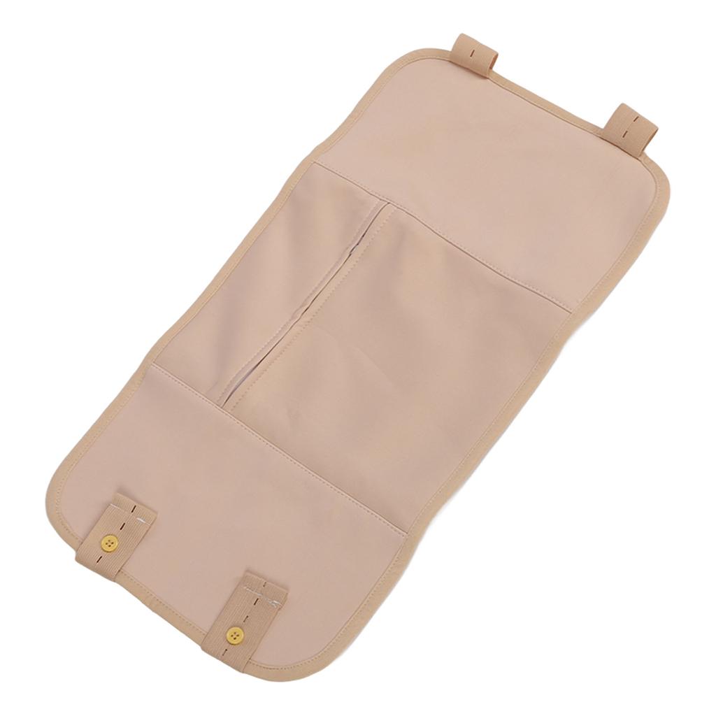 Rizinusölpackung Wickel Wiederverwendbar Waschbar Verhindert Ölaustritt Rizinusölpackung Kompresse mit Verstellbar