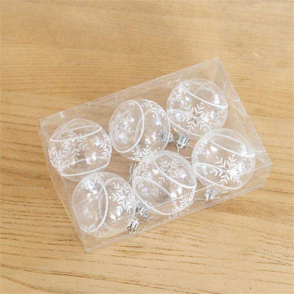 Christmas Decoration Landscape Xmas  Balls Christmas Tree Decoration Hanging Ornaments Pendants