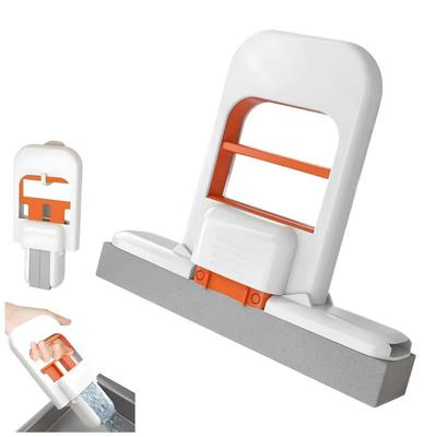 Home Mini Foldable Desktop Mop Portable Handheld Cleaning Mop Replacement for Bathroom Kitchen Desktop Glass Living Room Car