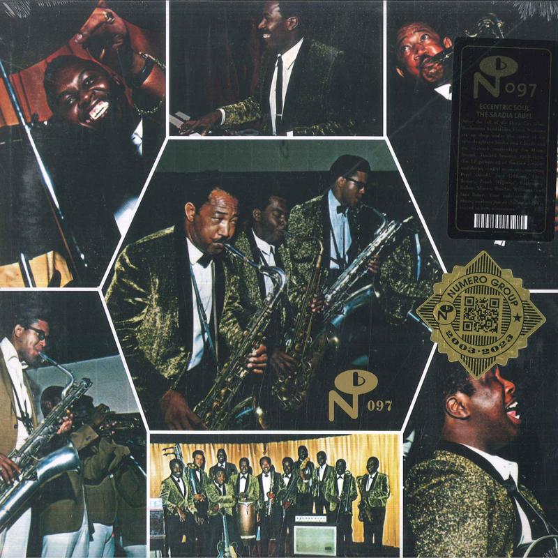 

LP Record VARIOUS - Eccentric Soul: The Saadia Label NUM097LP Numero Group 2023 US Soul/Funk