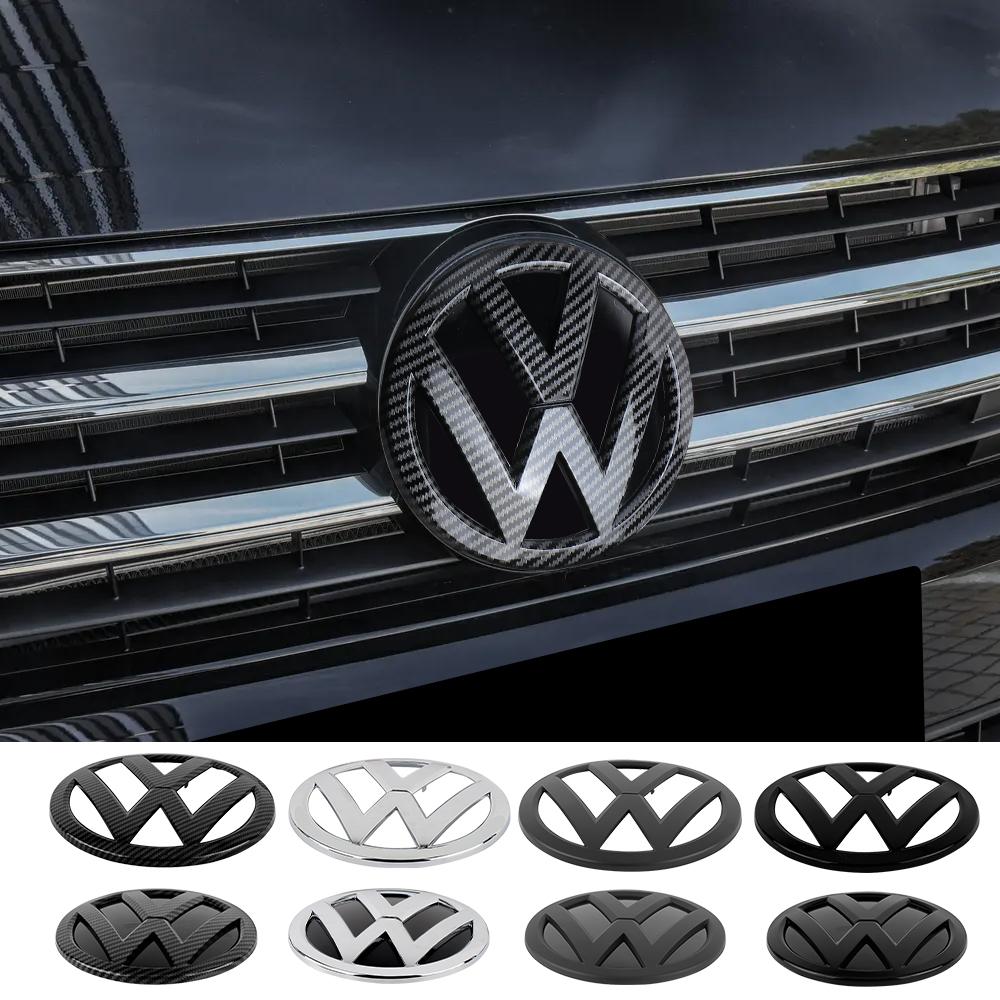 Valve Stems Caps For Volkswagen VW Transporter T6 2016-2020 Car Styling Front Hood Bonnet Grille Emblem Rear Trunk Badge Cover S Ol5
