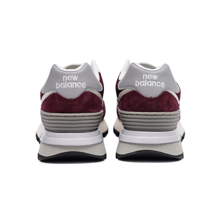New Balance 574 Legacy Garnet Rain Cloud Unisex Sneakers Red U574LGAA