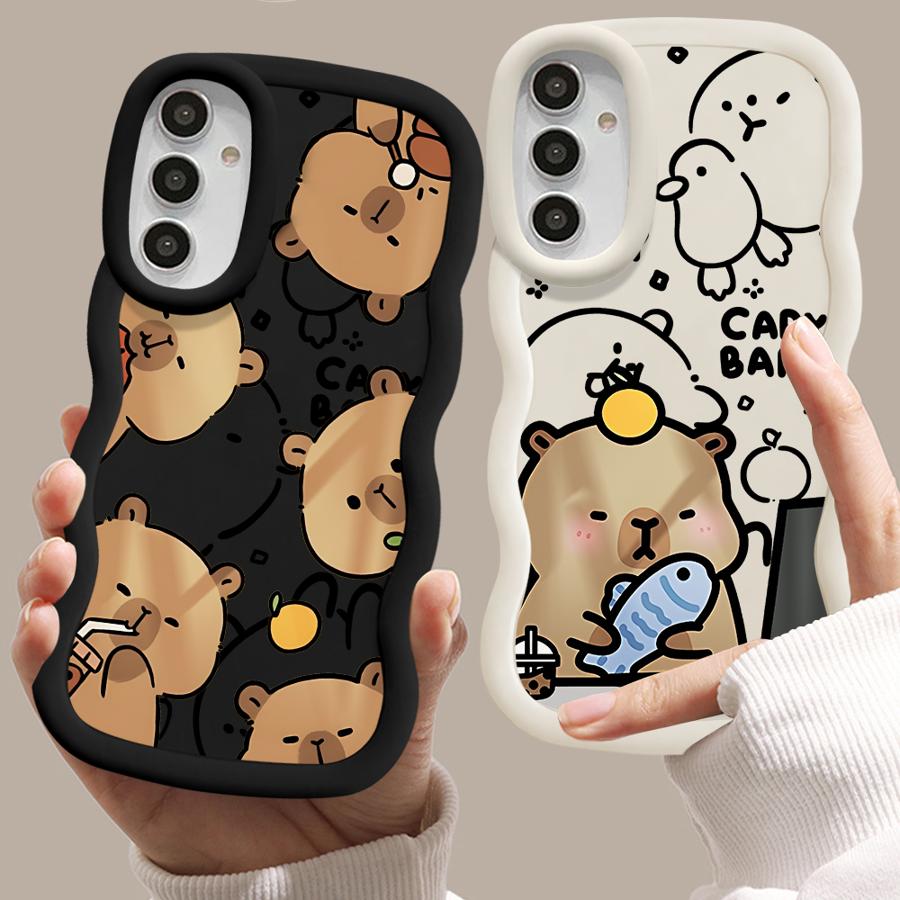 Cute Capybara Phone Case for Xiaomi Redmi 8 9C 9T 10C 10A 12C 4G 13C A1 A2 Plus Poco X3 NFC Pro X5Pro TPU case