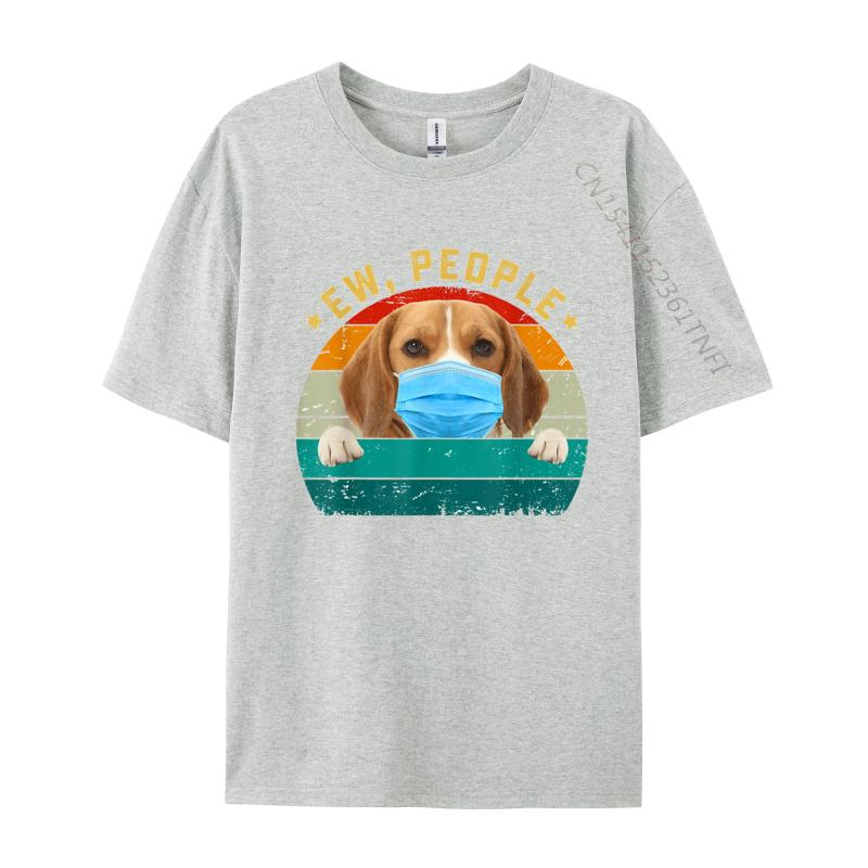 Cute Beagle Dog Ew People Dog T Shirt Popular Men TShirts Cotton T Shirt Customized Printing Streetwear New S