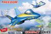 Freedom Model Kit Compact Series Blue Angels Plastic Model FRE162094 F/A-18E