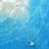 Lively Butterfly Clavicle Chain: 925 Sterling Silver Diamond Openwork Necklace for Women