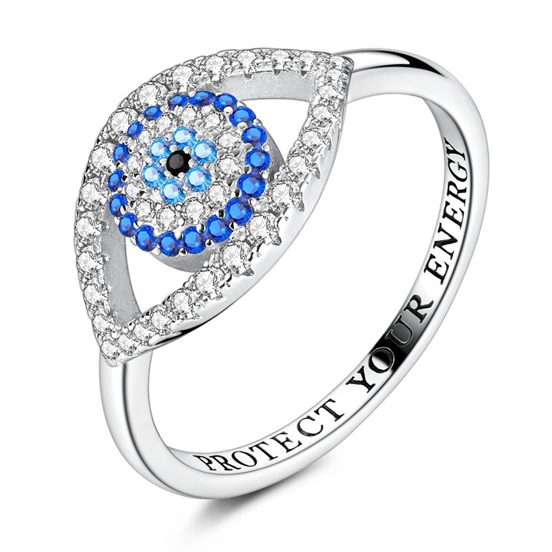 New Style 925 Silver Fashion Shining Zircon Ring Shiny Stone Simple Trendy Rings For Women Popular Wedding Jewelry Gift