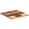 VidaXL Dessus de table carré 60x60 cm 25-27 mm Bois de récupération 286052