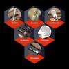 4pcs Yerba Mate Straw Filter +1 Brush Reusable 304 Stainless Steel Bombilla Drinking Straw Metal Tea Tools Bar Accessories