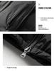 Black Heavyweight Bomber Jacket - Hooded, Loose Fit, Velvet Lined, Cotton Outerwear