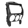 Navigation Panel Frame Trim ABS Dashboard Cover 2 Din Replacement for Mazda 2 2007?2013