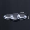 Clear Glass Round 14mm Flat Back Glass Eye Chips Glass Doll Eyes Doll Eye Patch Blyth Doll Eyes