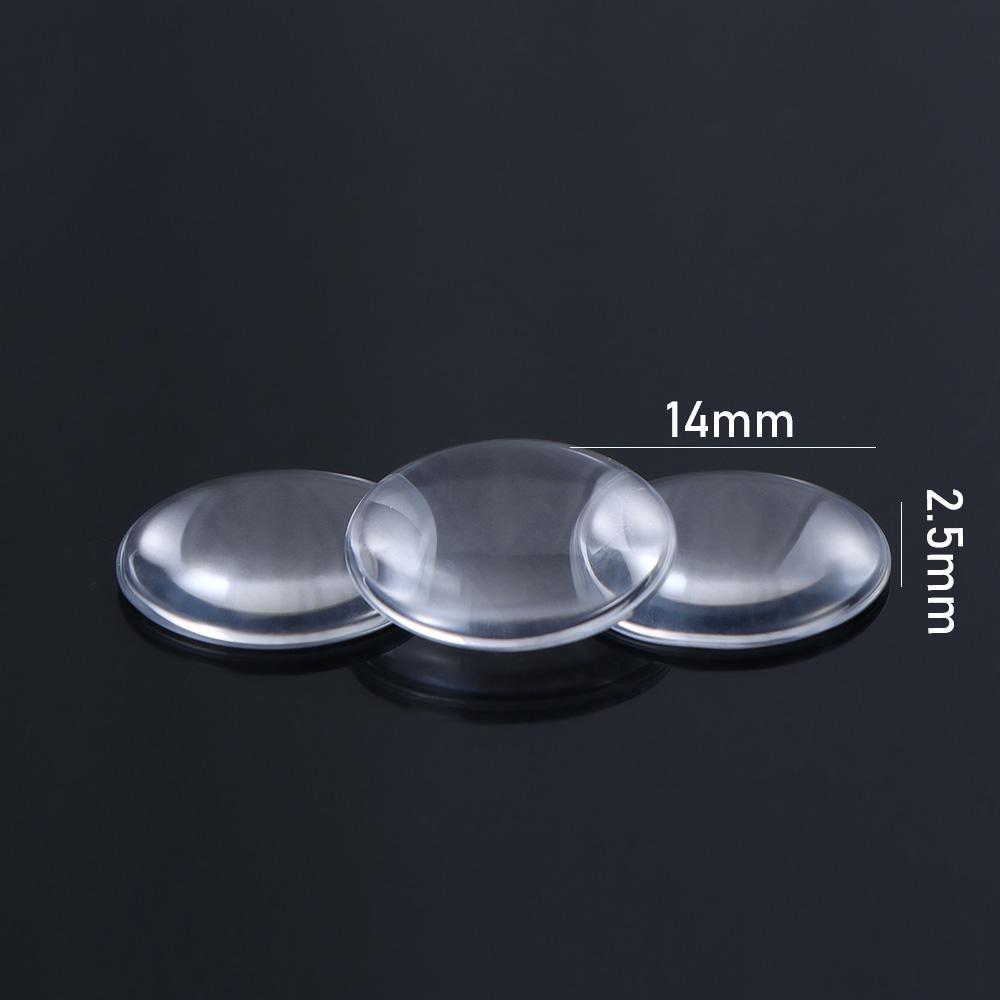 Clear Glass Round 14mm Flat Back Glass Eye Chips Glass Doll Eyes Doll Eye Patch Blyth Doll Eyes