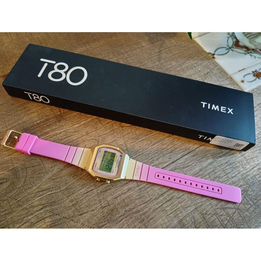 TIMEX T80 Стальной Розовый