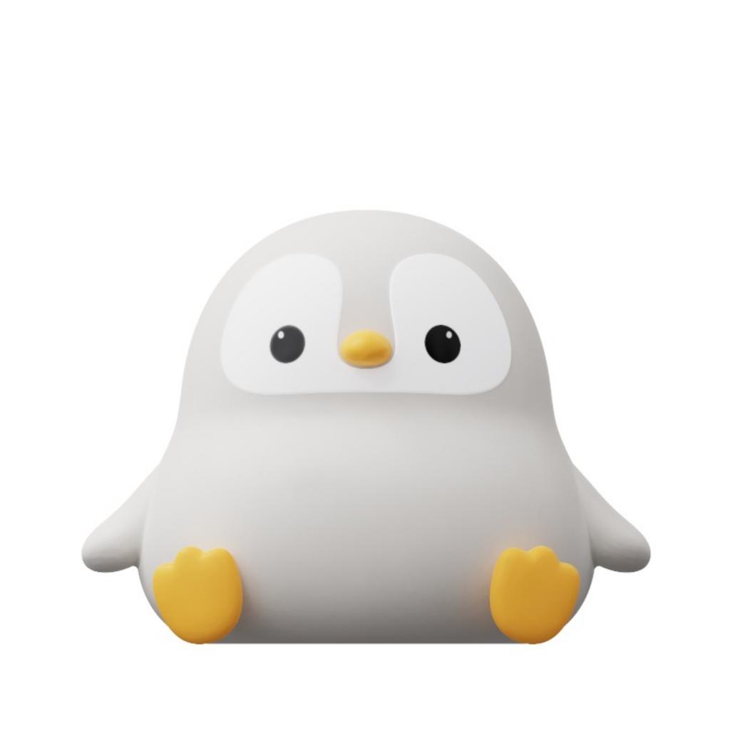 Penguin Baby Little Penguin Night Light English Patting Light USB Rechargeable Atmosphere Creative LED Light