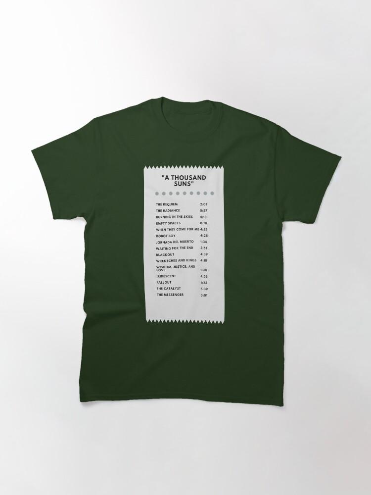 "A THOUSAND SUNS" CARTOON RECEIPT Classic T-Shirt