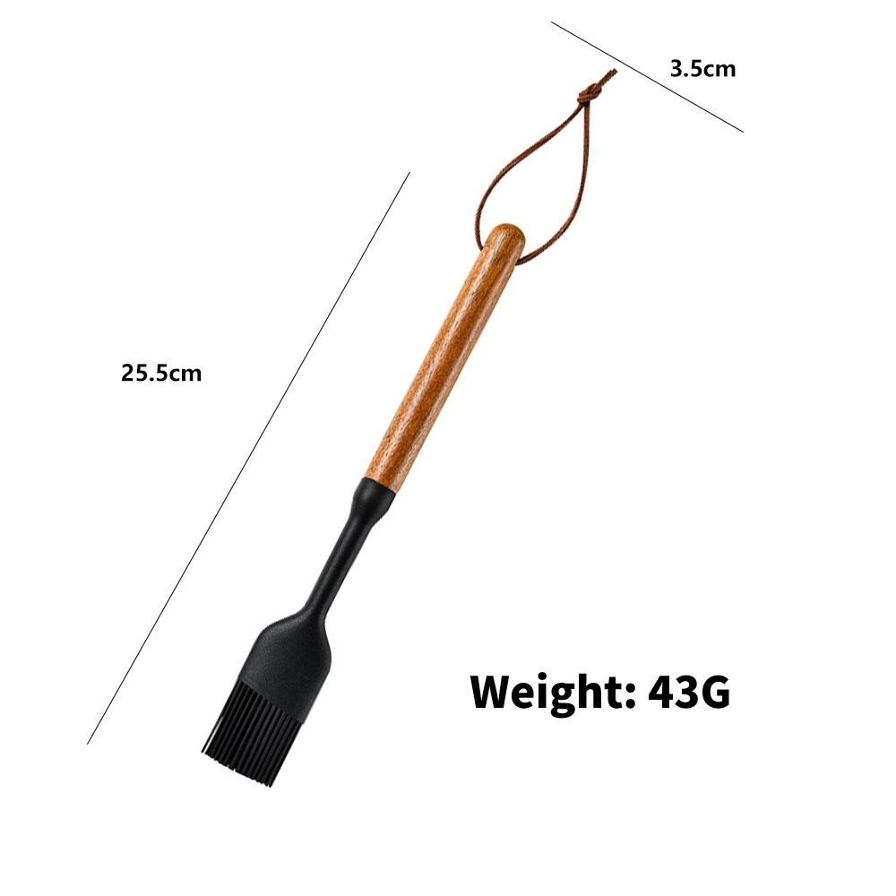2025 New Silicone Kitchenware Non-Stick Cookware Kitchen Utensils Set Spatula Shovel Egg Beaters Wooden Handle Cooking Tool Set