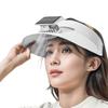Empty Top Cap with Fan Three Temp Settings Breathable Cooling Fan Hat Beach Hat for Sun Protection and Outdoor