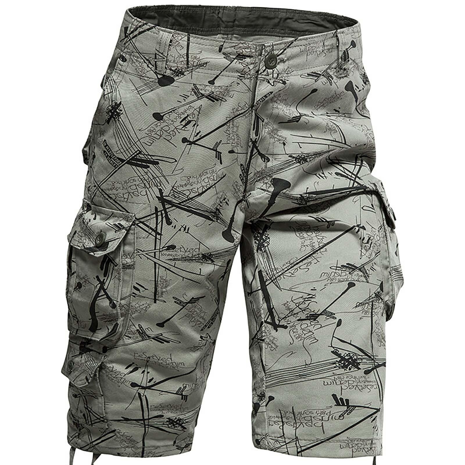 

Летние мужские повседневные универсальные свободные прямые тонкие хлопковые укороченные брюки для ношения на улице 40 светло-серый