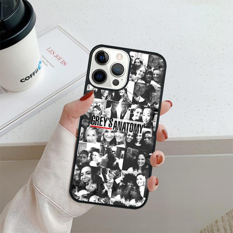 

Greys Anatomy Collage Phone Case For iPhone 17 Air 16 16e 15 14 plus 11 12 13 pro max Shell Cover coque iPhone 11pro max