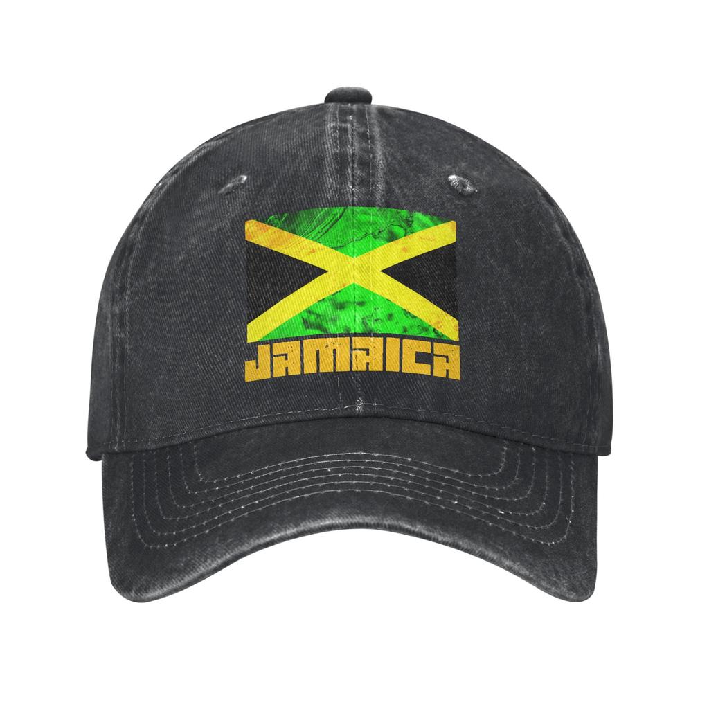 Jamaica Flag Baseball Cap Sun Kpop Rock Dropshipping Washed Trucker Hat UnisexTeens Yk Funny Design Baseball Caps